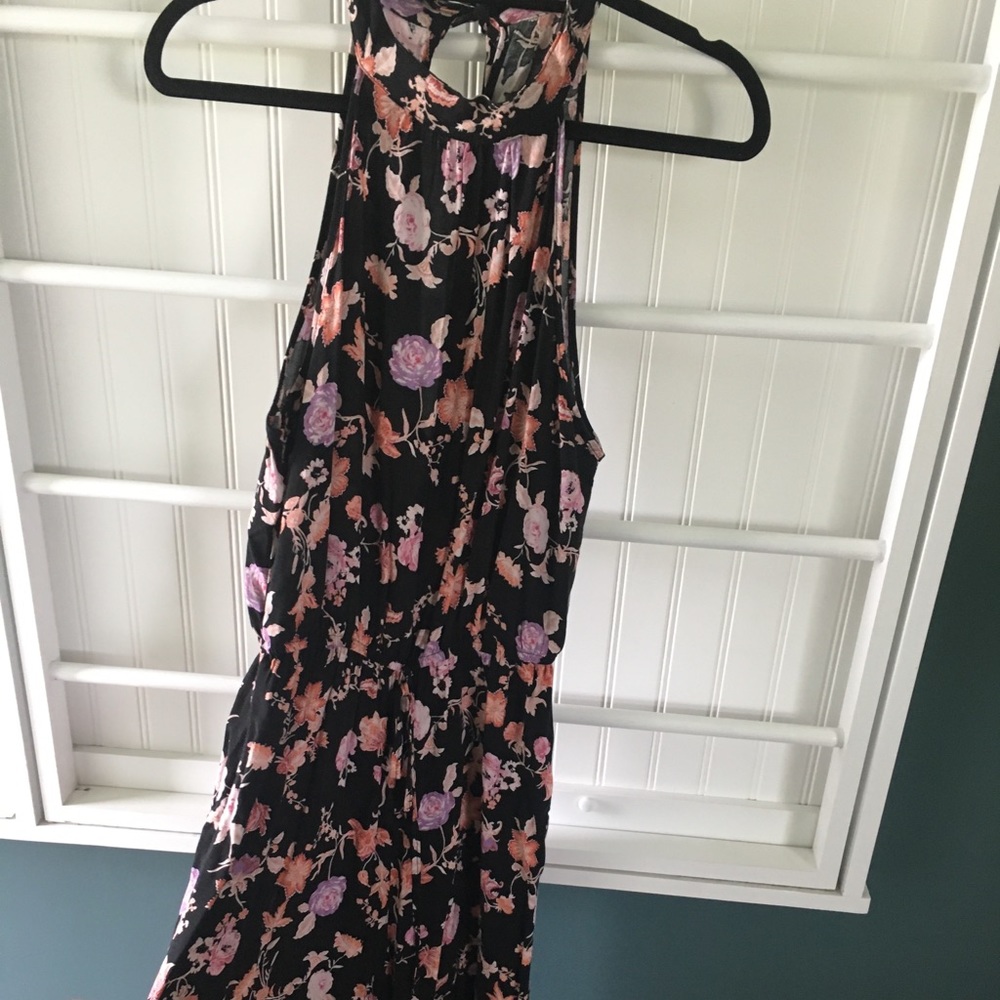 halter neck jump suit